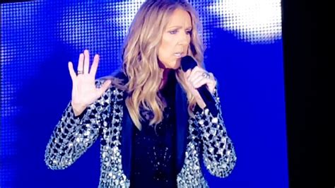 celine dion speech.